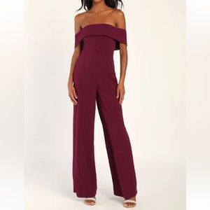 Purple jumpsuit